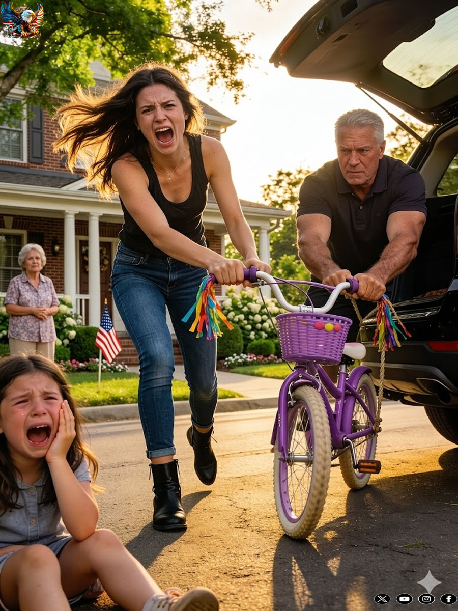 I Bought My Daughter A Bicycle With My First Bonus. Dad Slapped Her, Took It And Gave It To My Nephew: “Trash Don’t Deserve Good Things.” They Didn’t Expect Me To Make Them Beg For Mercy….