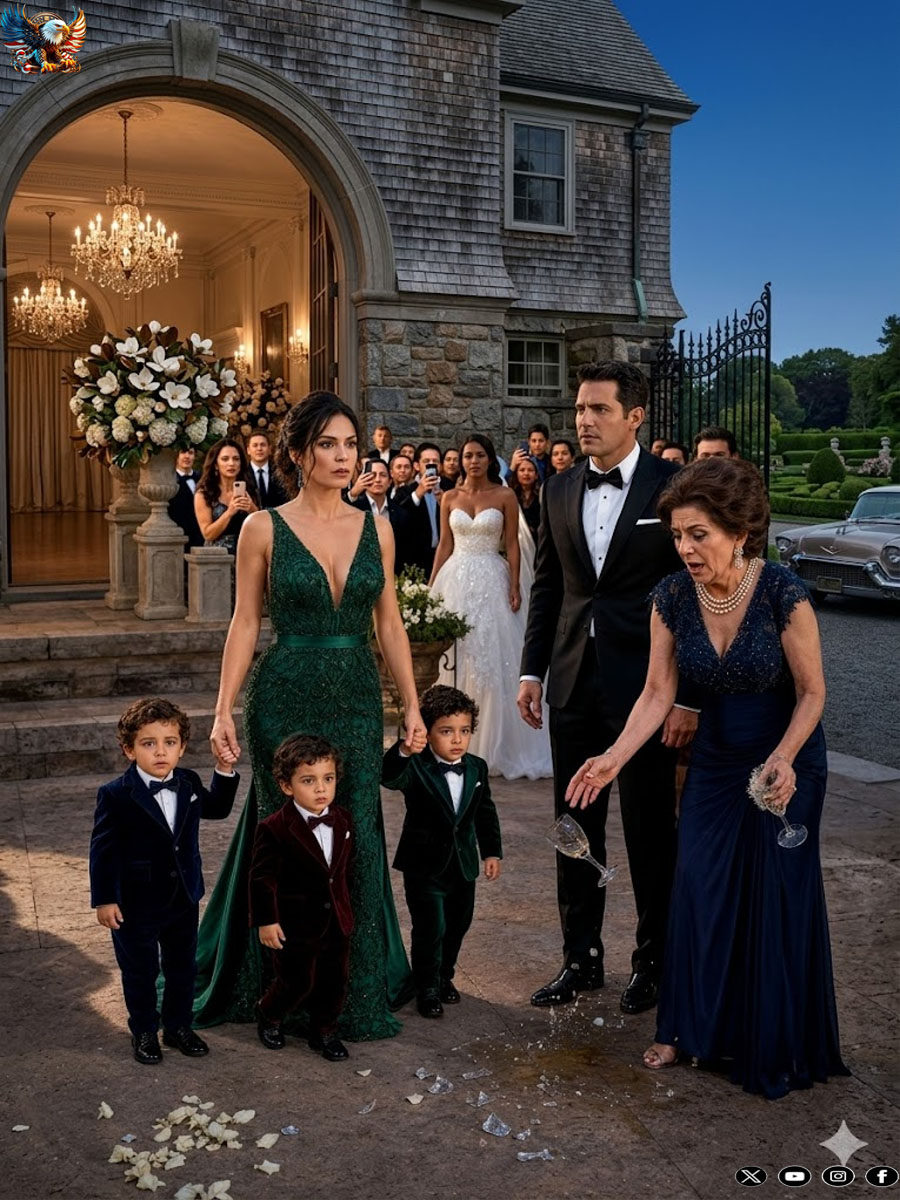 My ex-husband invited me to his wedding to humiliate me, but I arrived with his three secret children and their mother ended up losing everything…