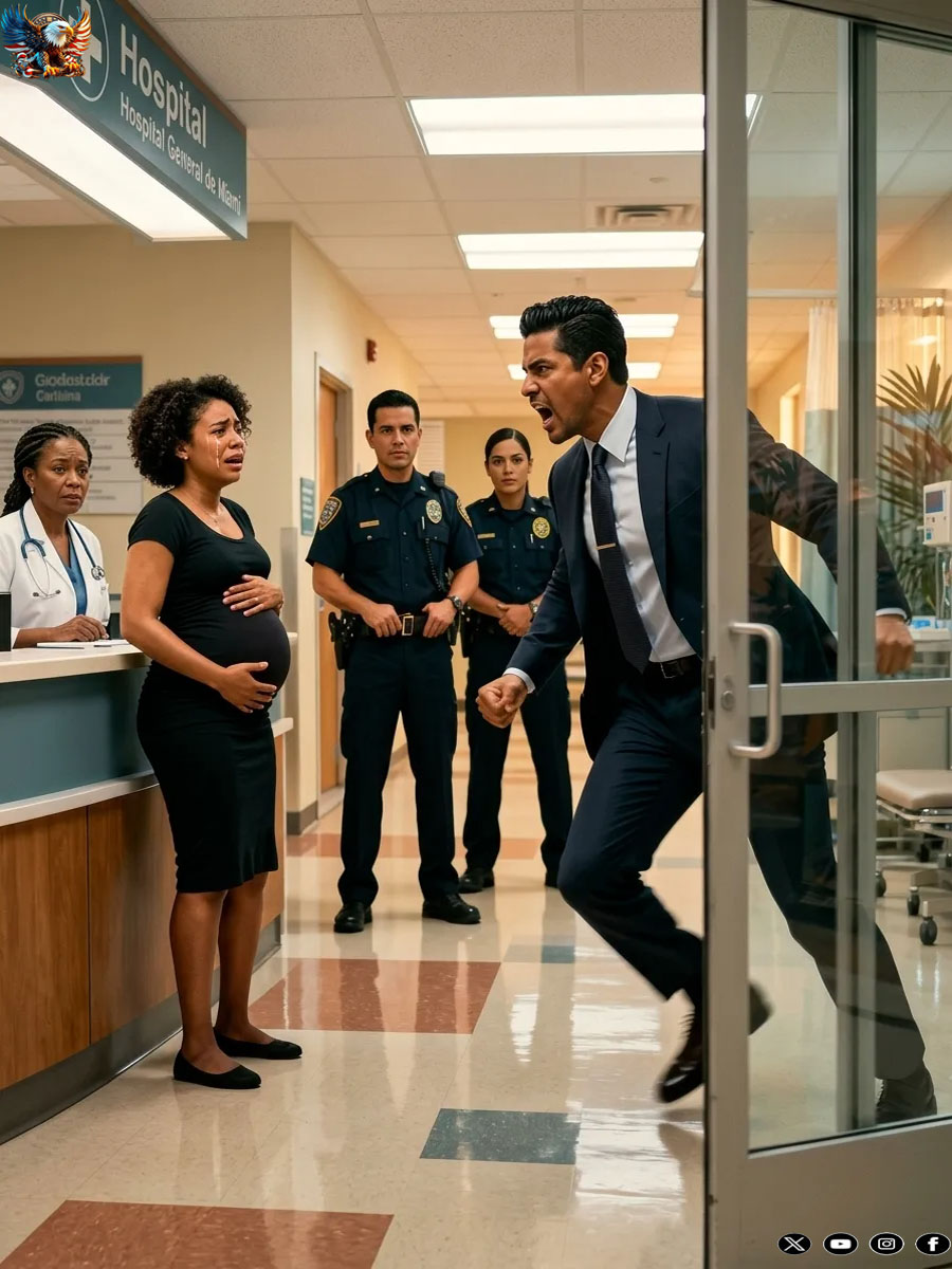 A racist nurse humiliated a pregnant Black woman and called the police to have her arrested. Fifteen minutes later, her husband arrived and everything changed…