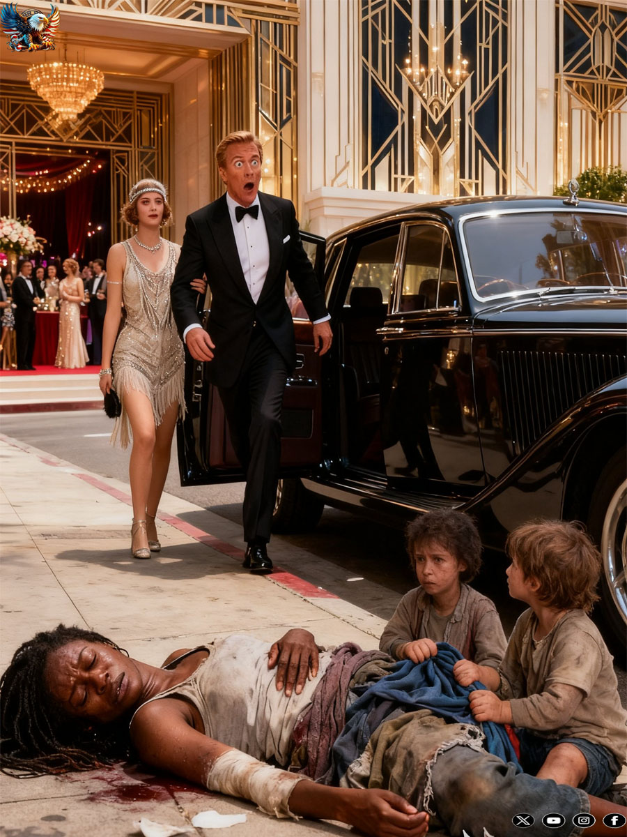 TWO LITTLE CHILDREN CRYING BESIDES THEIR UNCONSCIOUS MOTHER — AND WHEN A RICH MAN WALKNEW BY, THE TRUTH LEFT HIM PARALYZED…