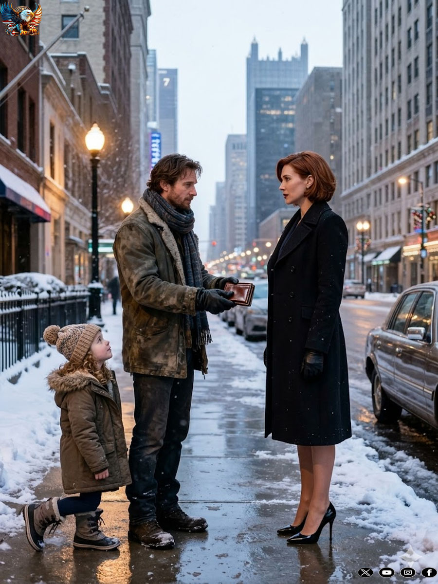 A Billionaire Dropped Her Wallet — What the Single Dad Did Next Changed Everything !