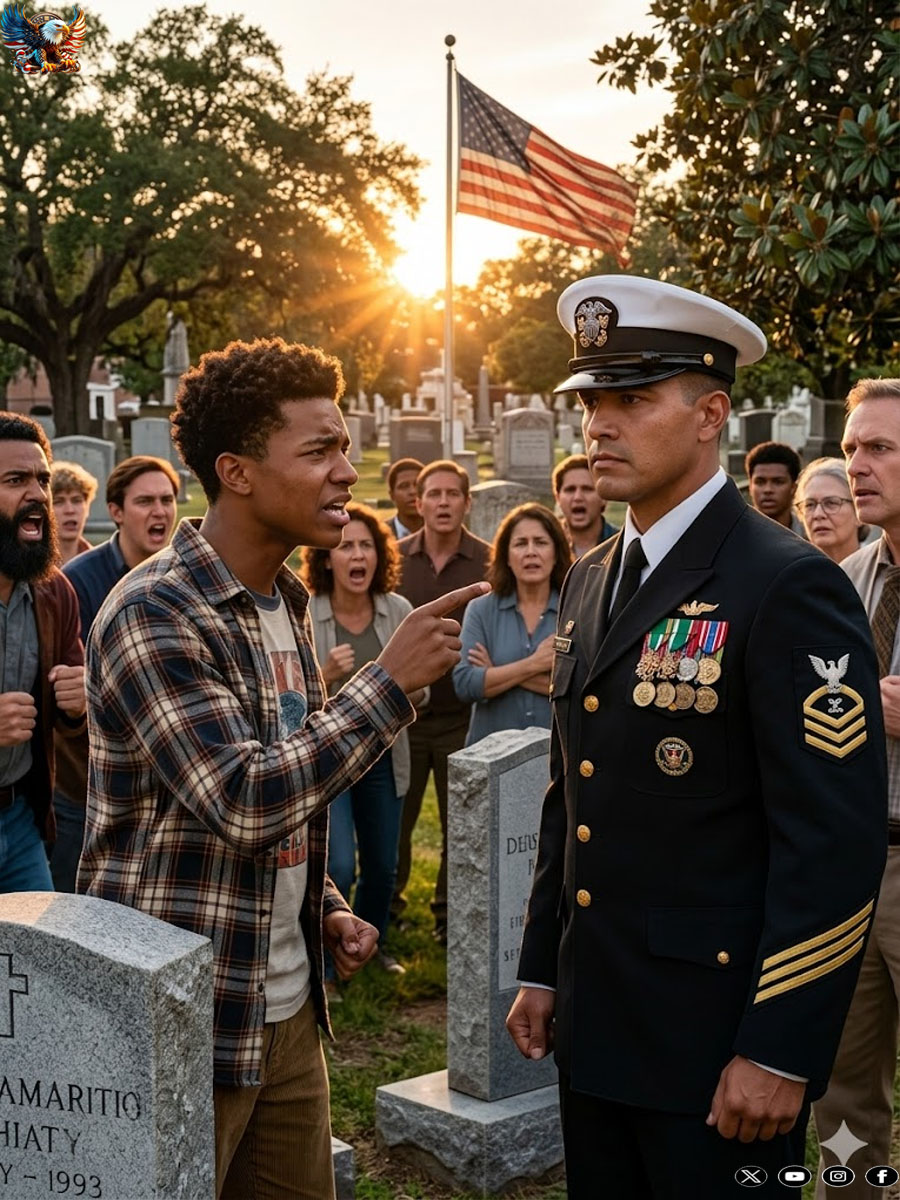 Entitled Kid Offends Single Dad Veteran Tomb Guard !