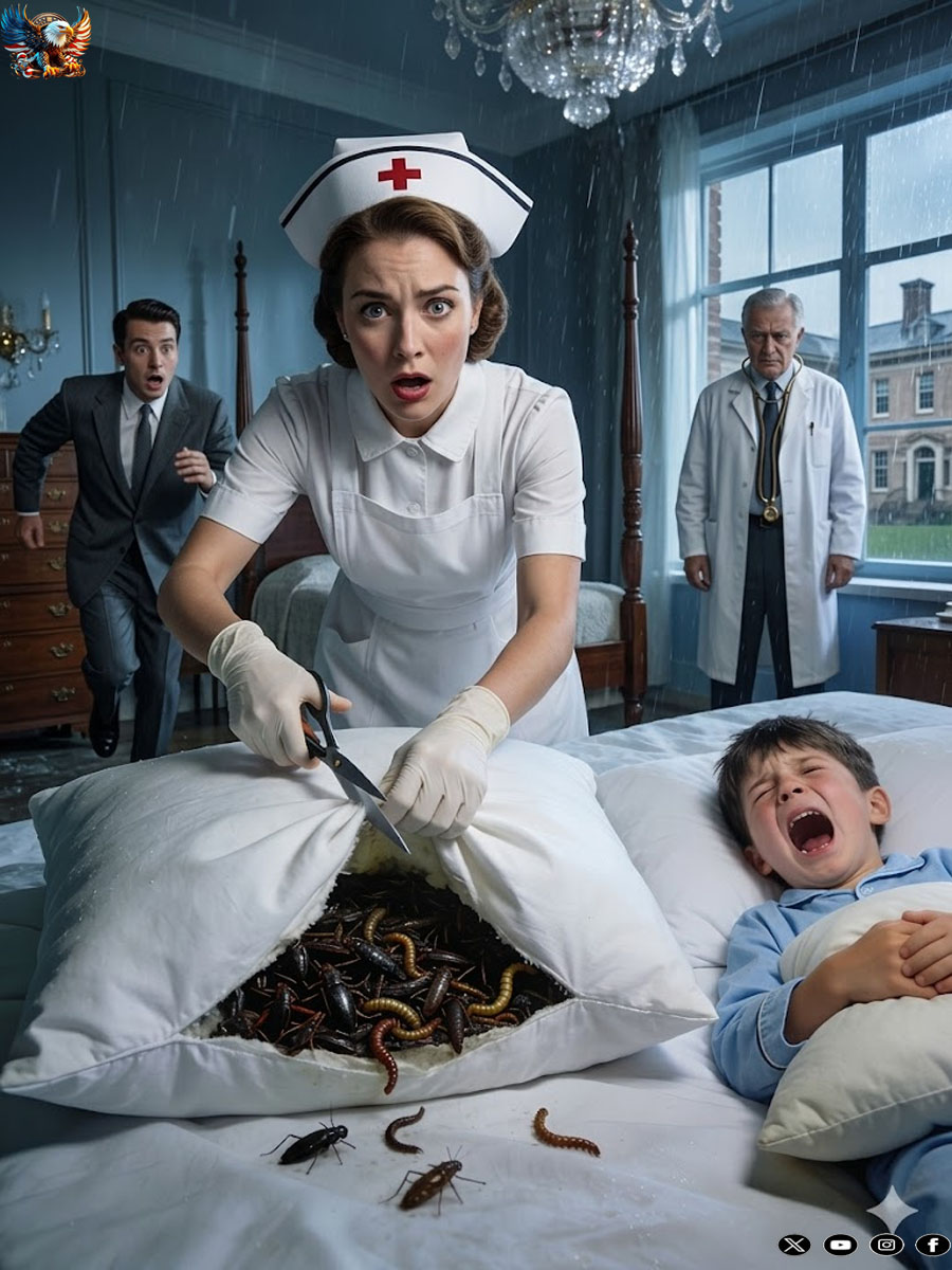 THE NURSE CUT OPEN THE MAFIA BOSS’S SON’S PILLOW — AND FOUND THE MONSTER HIDING INSIDE