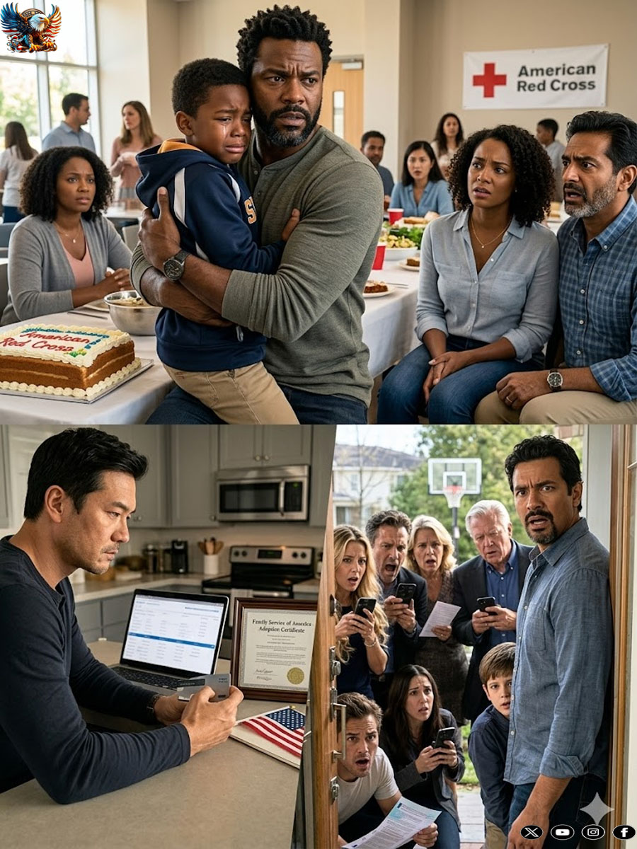 At my dad’s birthday lunch, my sister looked at my son and said, “He doesn’t need a slice – Save it for real family.” Her husband laughed. Mom tapped my arm and said, “Let it go – it’s just cake.” I had paid for the restaurant, the cake, and half the gifts. I picked up my son, took my gift bag, and said, “Enjoy paying for the rest.” that night, I shut down every line and payment they lived on. At 7:03 am, my brother sent a screenshot that made me sit up straight…