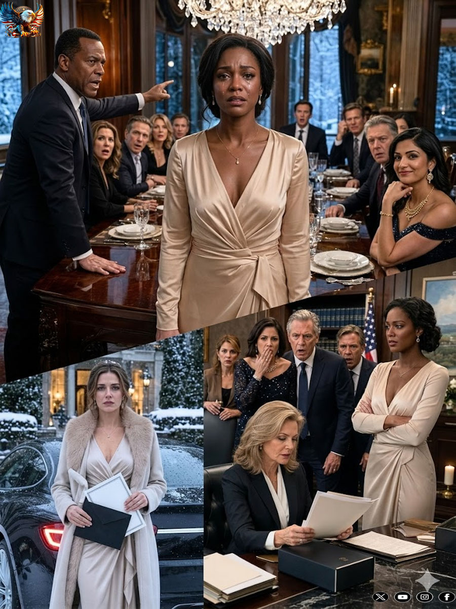 My dad screamed, “GET OUT,” at my thirty-fourth birthday dinner, and every Hawthorne in the room stayed silent. My stepmother smiled from the doorway and whispered, “This should have happened years ago.” The next morning, I signed ownership of a $95 million private island castle paid in full and walked away…
