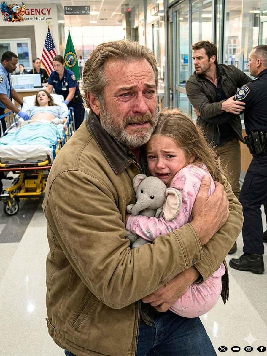 My 6-year-old granddaughter called in panic at midnight. “Mommy says the baby is coming! Help!” I asked, “Where’s daddy?” She replied, “He kicked mommy’s tummy and left.”…..