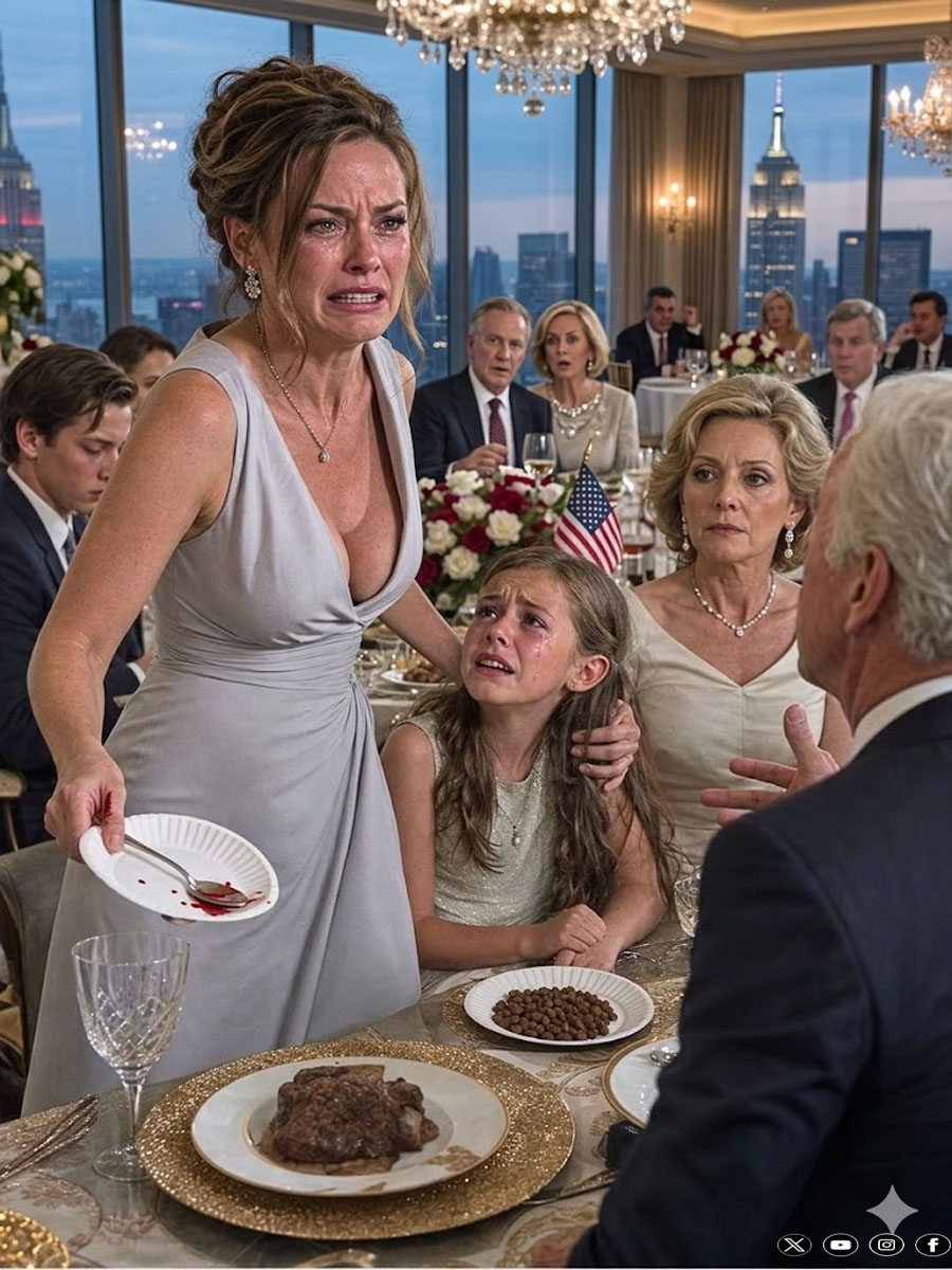 At My Daughter’s 9th Birthday Dinner, My Parents Served Everyone Steak— Except Her. She Got Dog Food On A Paper Plate. “Eat It Or Starve,” My Father Said. Eight People Saw It. I Didn’t Scream, Beg, Or Let Them See Me Break. I Picked Up That Plate, Took My Daughter’s Hand, And…