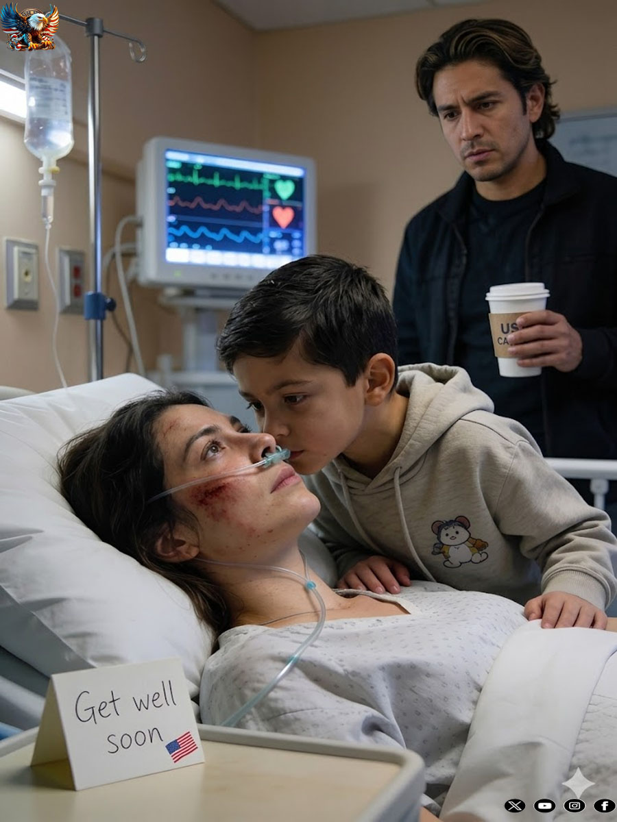 I woke up from the coma and heard my son whisper, “Don’t open your eyes”… my husband and my own sister were waiting for me to d!e so they could take everything.
