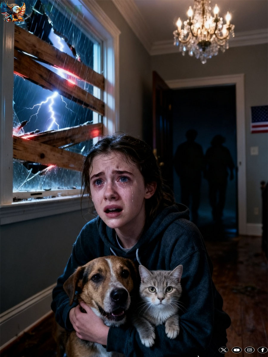 During A Storm, My Father Evacuated The Whole Family – But Left Me Behind With The Pets. My Mom Took The Last Car. “Someone Has To Watch The House.” My Dad Boarded Up My Window From Outside. “So You Don’t Get Any Ideas.” They Even Cut The Power Before They Left. I Sat In The Dark While The Category 4 Winds Hit. I Just Smiled. This Morning…