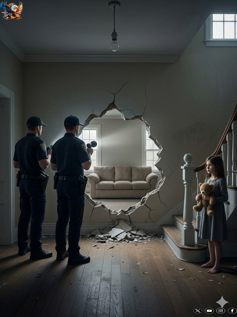 The little girl whispered to the teacher, “I’m afraid to go home”—the next day, the police uncovered a terrifying secret in the dark basement…