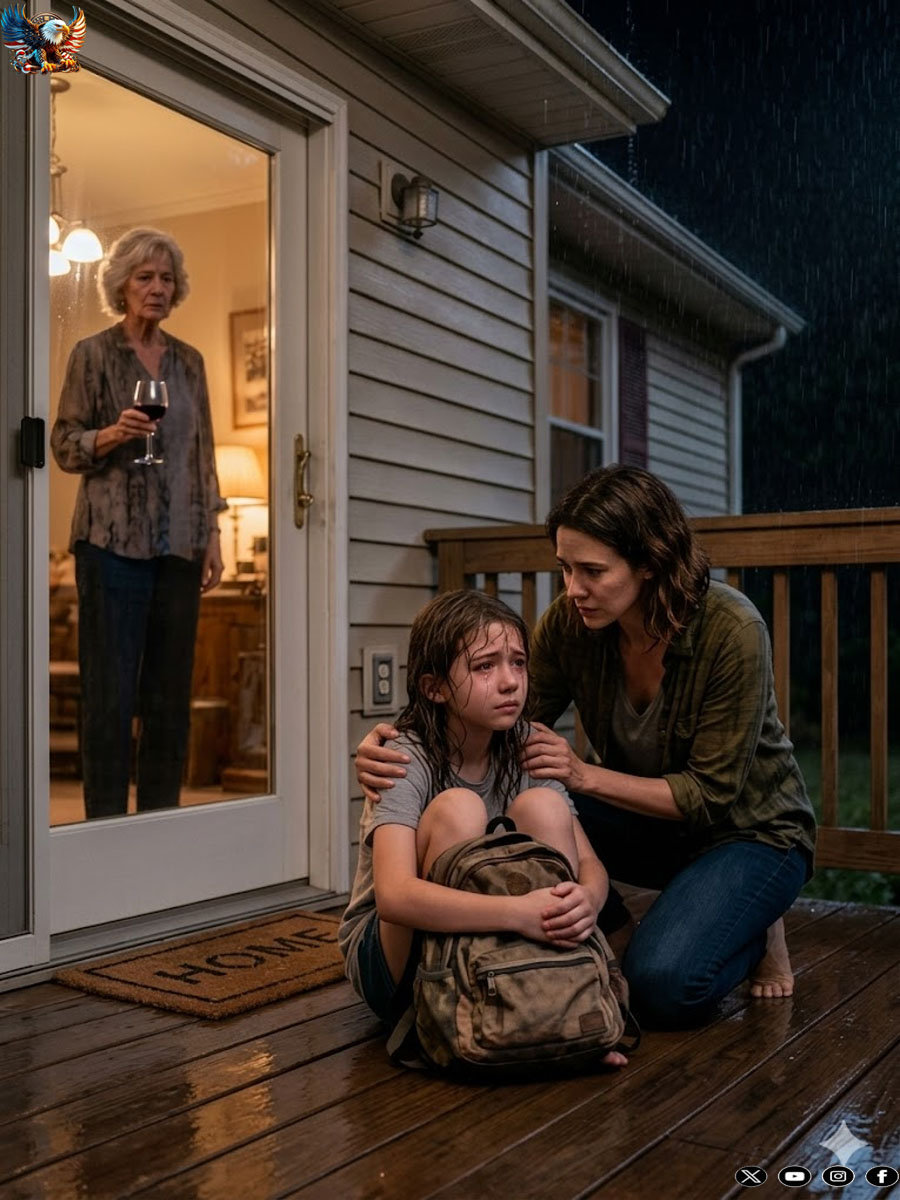 She told my daughter, “You and your mom don’t live here anymore.” I didn’t yell — I just said one word. Days later, she regretted everything…