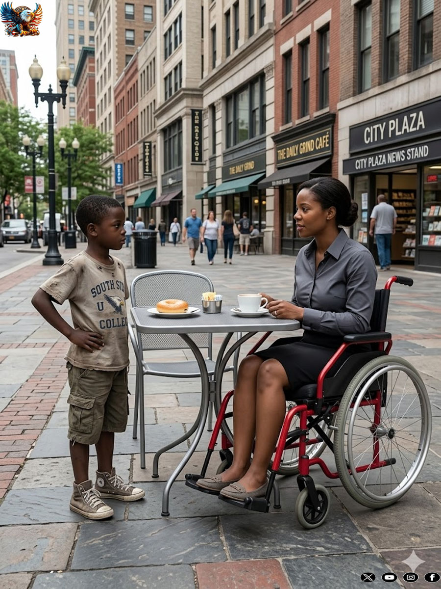 The poor young Black man asked the paralyzed millionaire, “Can I cure you in exchange for your leftover food?” She smiled, and then everything changed…
