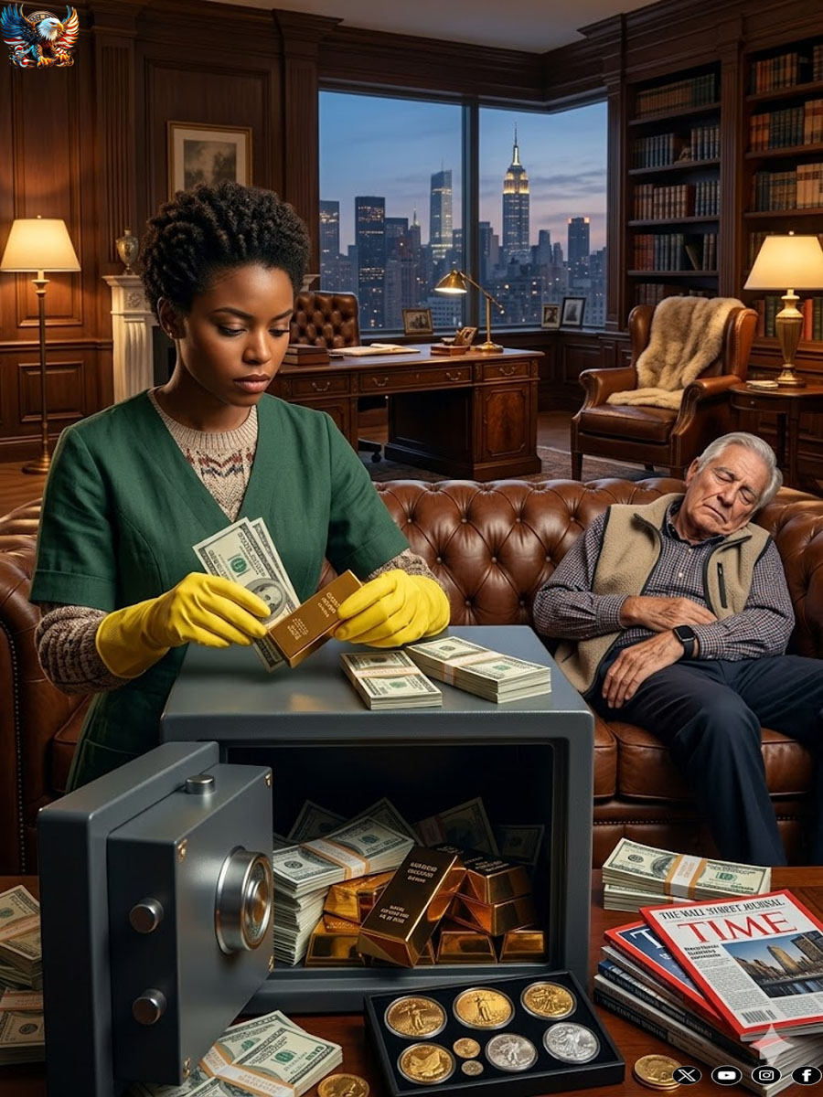 The wealthy man pretended to be asleep to test his shy employee, but when he opened his eyes and saw what she was doing, his heart stopped… and that silent night changed his life forever.