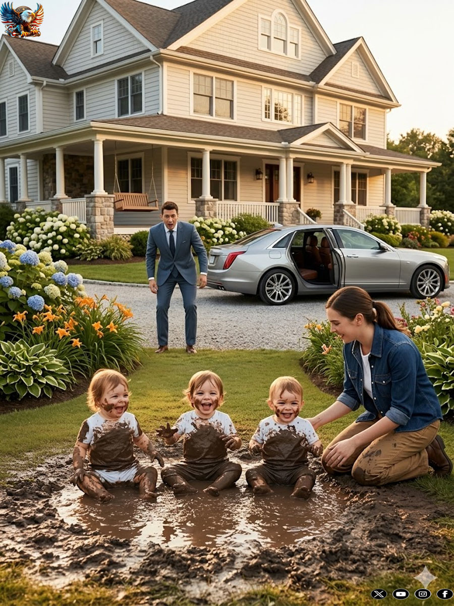 The millionaire fired the nanny for letting his children play in the mud… but then he saw the truth.