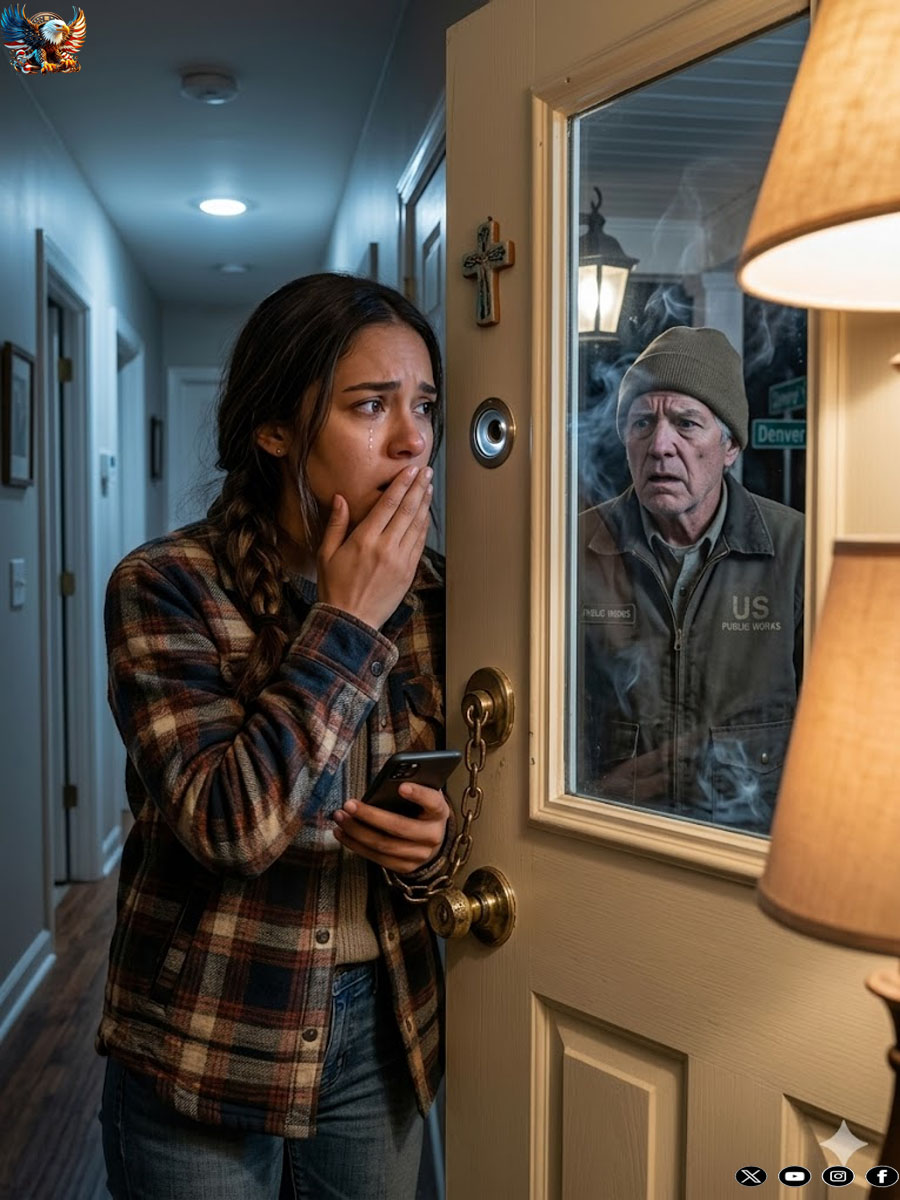 My mom called me at 2 a.m.: “Sweetie, open the door—it’s cold out here.” I froze. My mom passed away three years ago. I checked the peephole and saw her standing there. Then she said something only I knew…