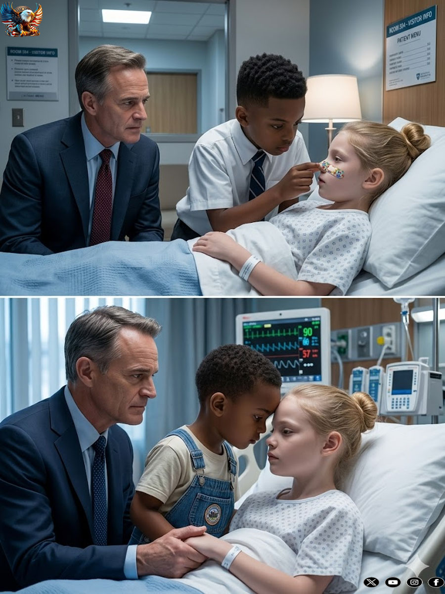 The Angel in the Hospital Room: How a Mysterious Boy and a Father’s Love Woke a Girl from an Unexplained Coma