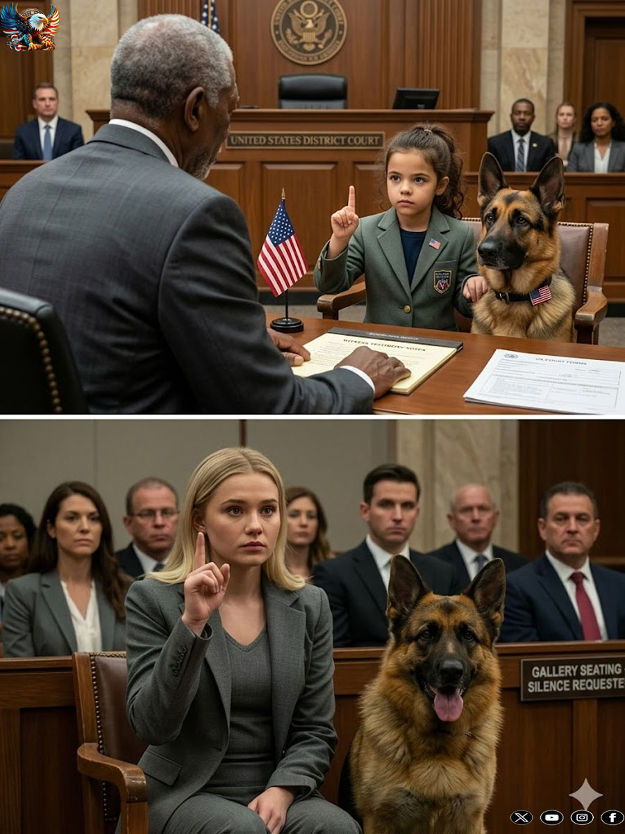 The Silent Witness: How a Trau.matized Girl and Her Therapy Dog Uncovered a Twisted Secret