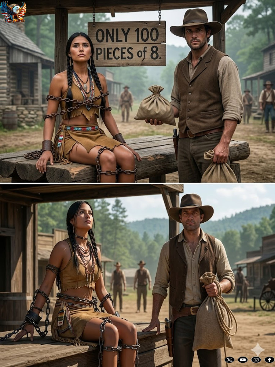 They’ll Sell Me at Dawn—But I Can Cook, Sew, Clean… I’ll Be Anything You Need! Begged the Comanche