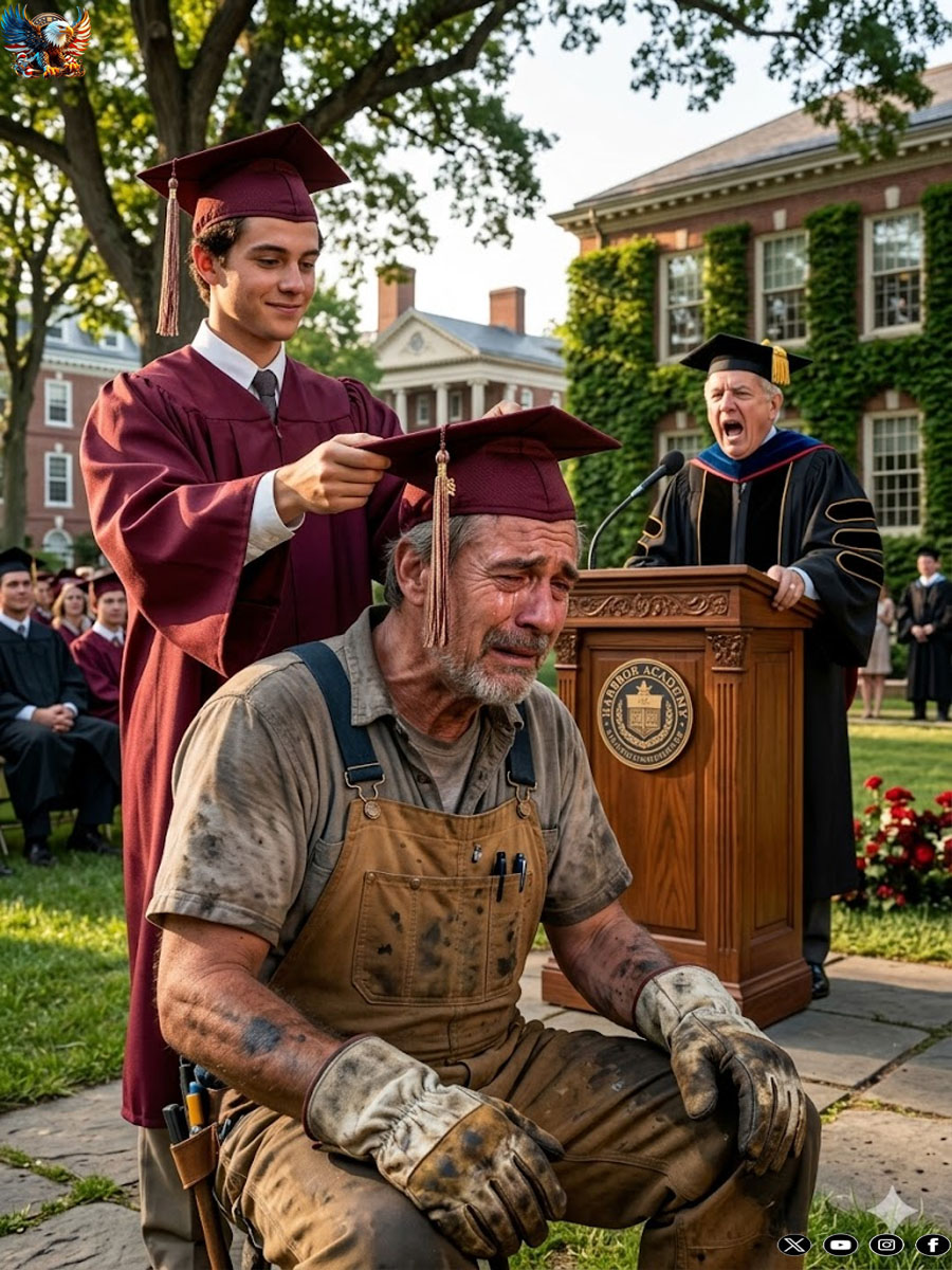 My stepfather was a construction worker for 25 years and raised me to get my PhD