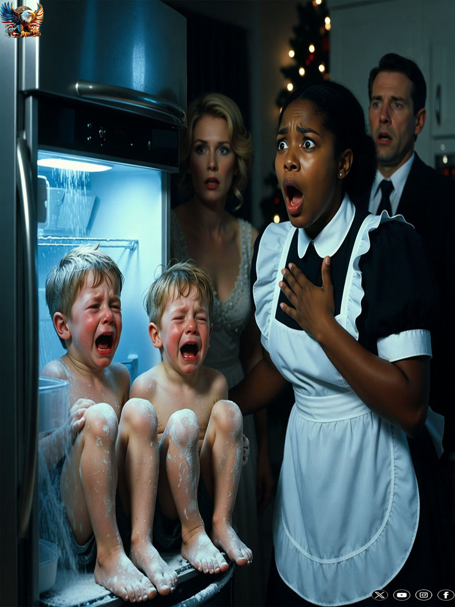 She Locked Two Boys in a Freezer — But the Black Maid’s Quiet Revelation Brought a Millionaire’s Mansion to Its Knees