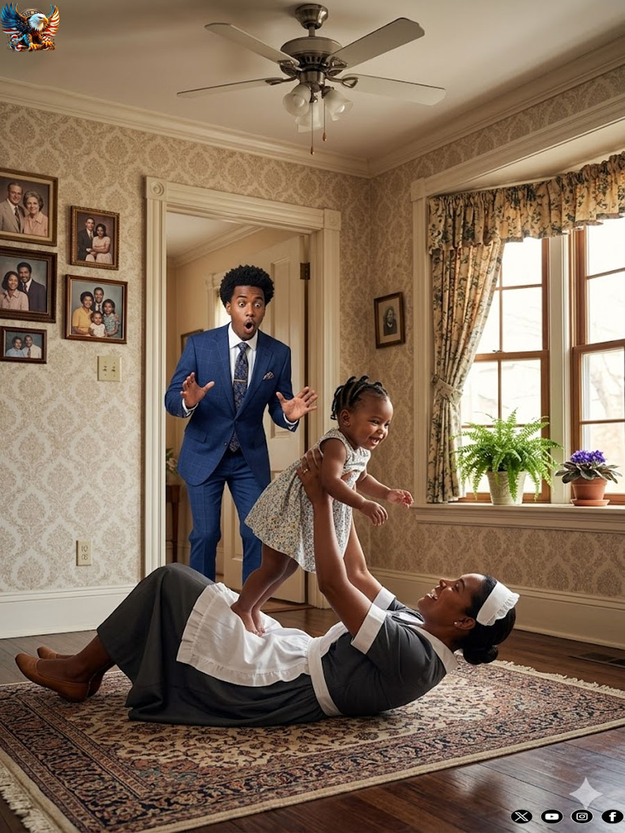 The billionaire’s eldest daughter had never walked, until she discovered the maid doing the unbelievable.
