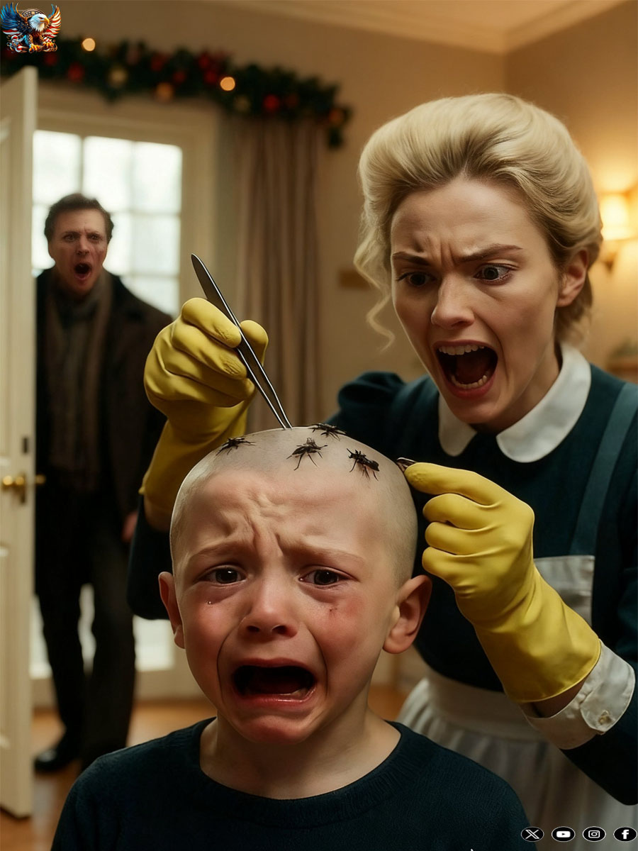 The billionaire’s son was suffering from pain, until the nanny removed something mysterious from his head…