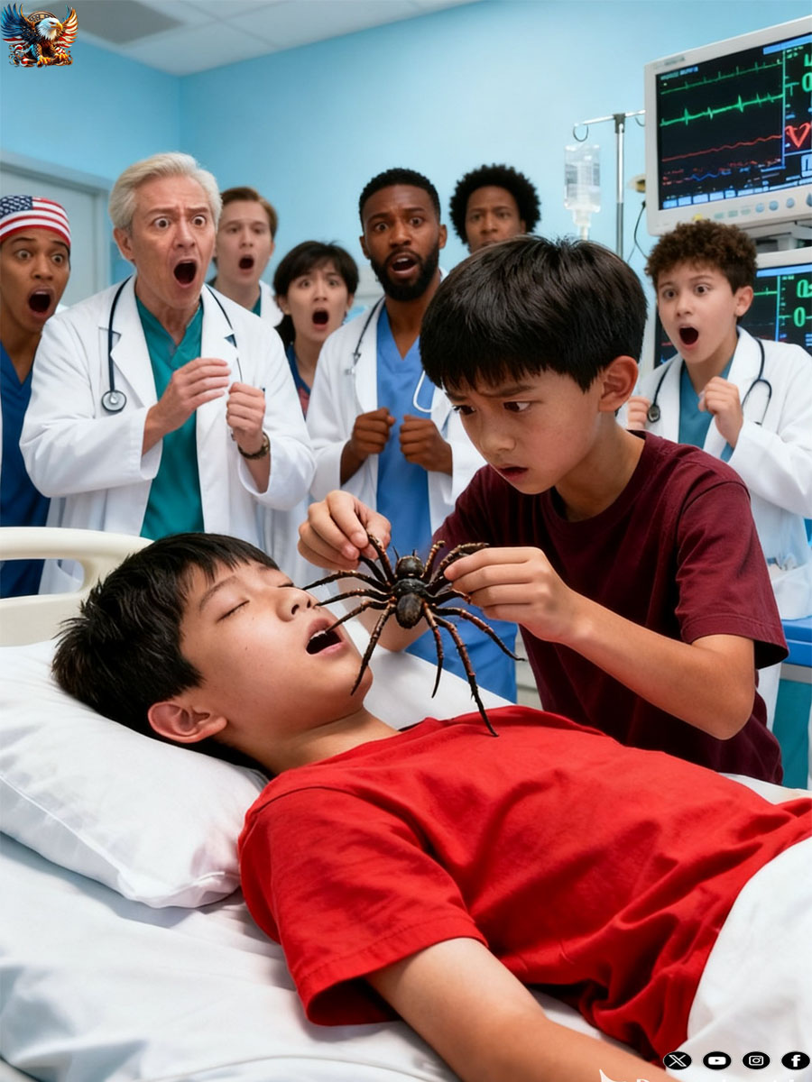 Eighteen doctors couldn’t save a billionaire’s son until… The poor black boy discovers what they missed…