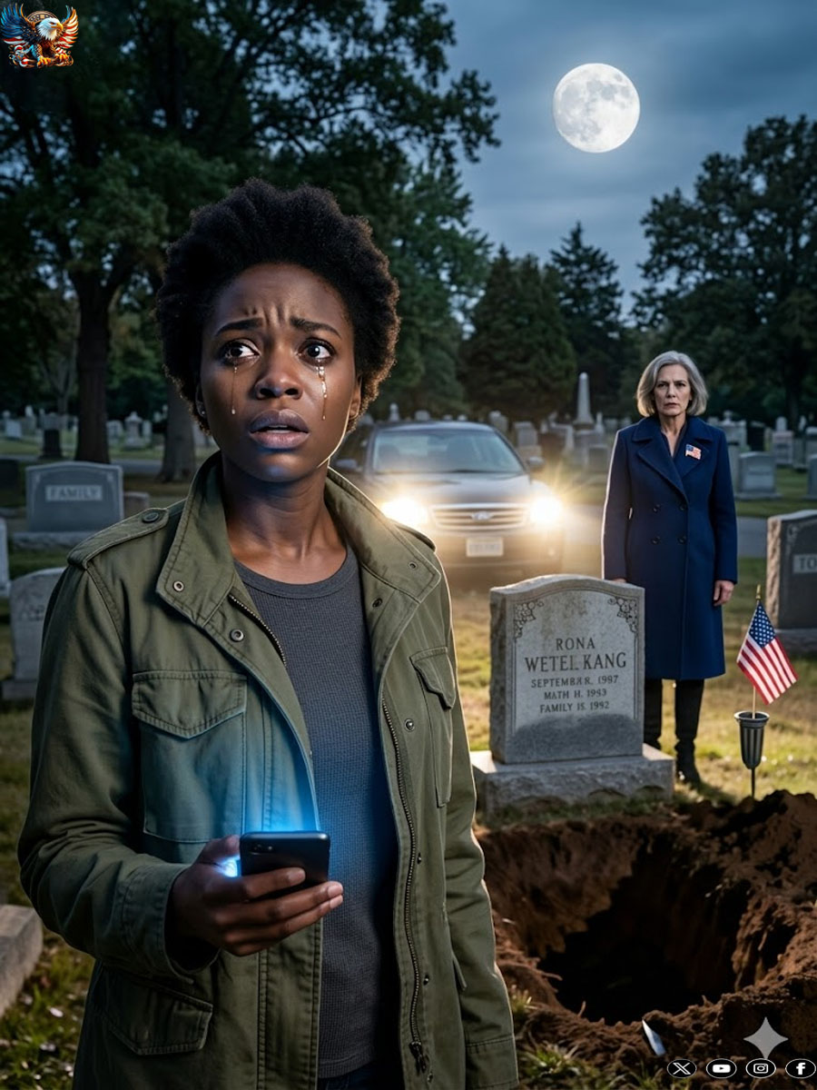 After my mother’s funeral, my father went on a trip with his mistress. That same night, I received a text from my mother’s number: “I’m not dead. Come to the cemetery. Now.” I drove there… and what I saw made my blood run cold.