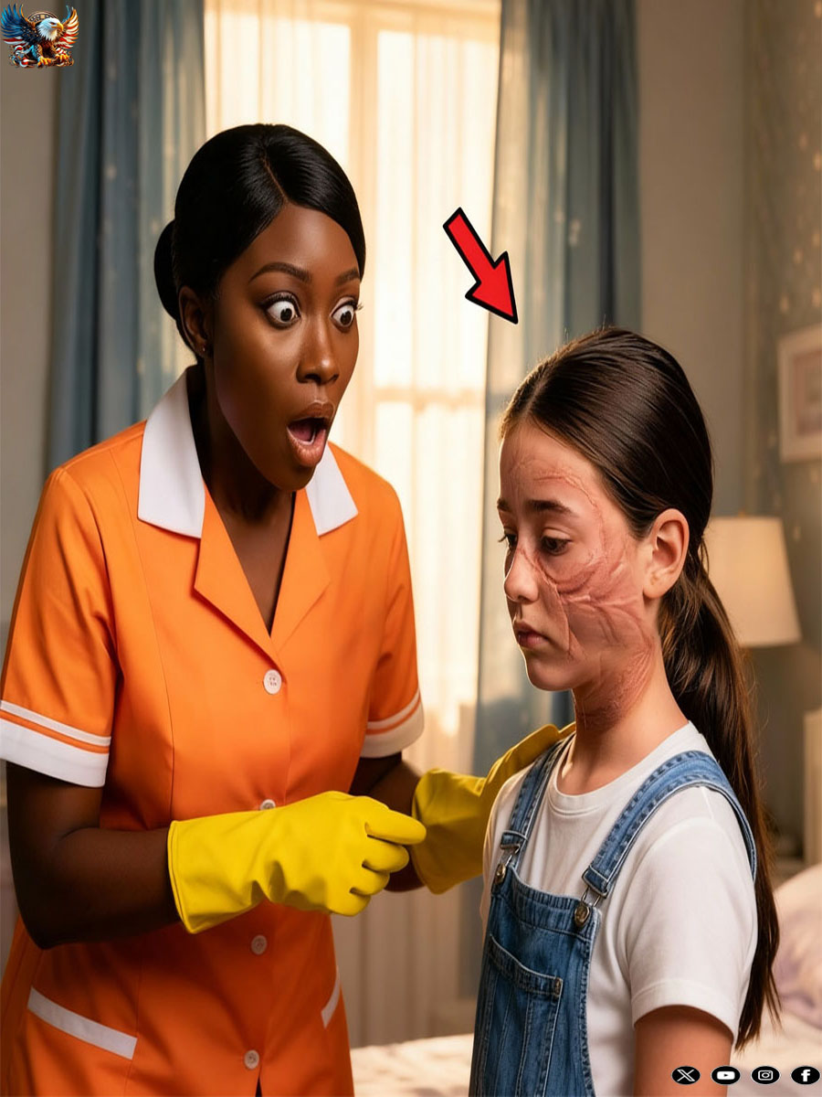 The millionaire’s burned daughter hid from the world—until the new cleaning lady entered her life.