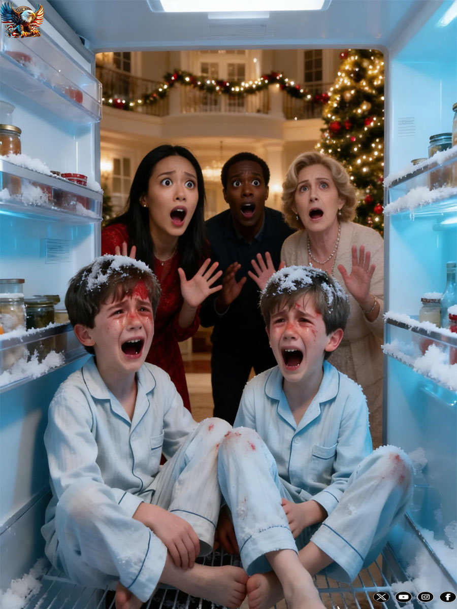 A millionaire’s girlfriend trapped two boys in a freezer—until the Black maid exposed the truth and chaos erupted..