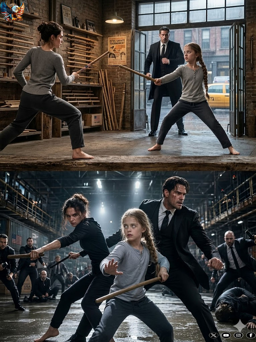 The billionaire discovered the employee teaching his blind daughter how to fight… but her real name revealed the secret that could destroy everything.