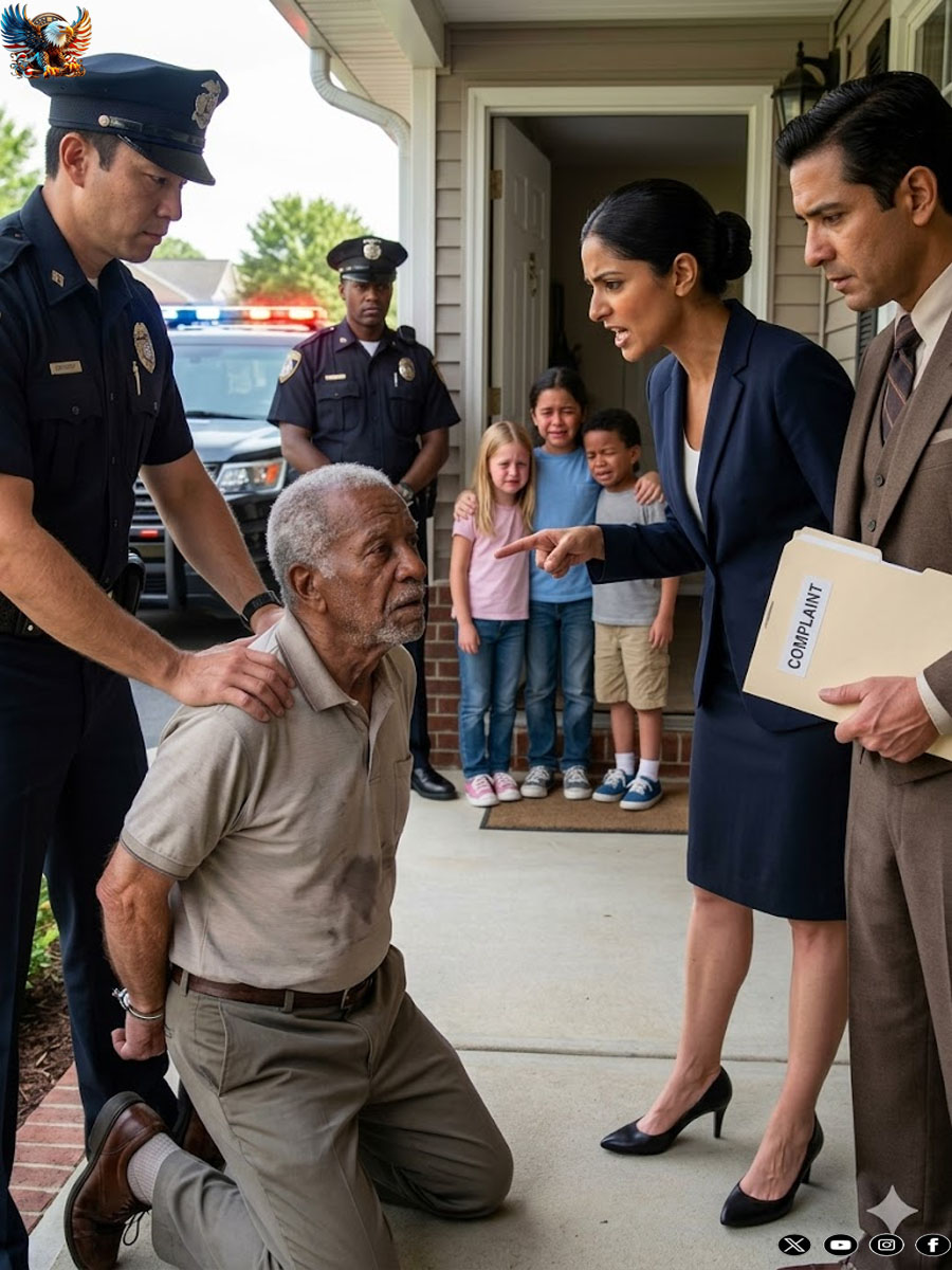 My Daughter Showed Up With Police After 13 Years, @ccusing Me of Kidn@pping Her Kids… But She Froze When I Pulled Out the One Paper She Thought I’d Never Kept