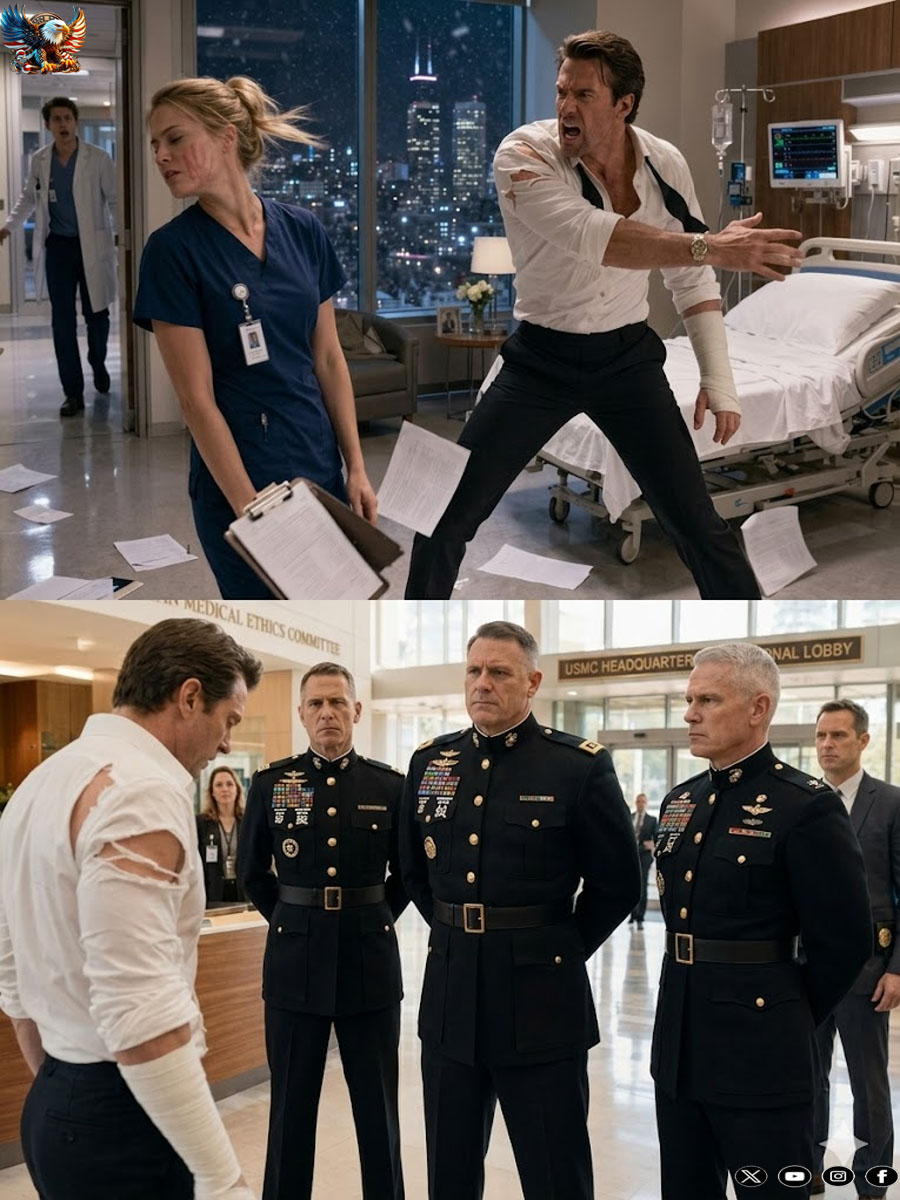The CEO assaulted the nurse who dared to say “No”… unaware that at dawn three generals would come to defend her.