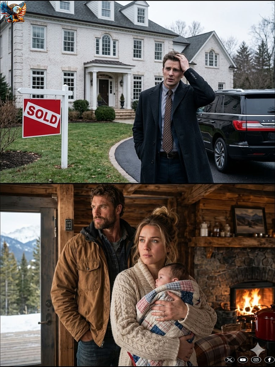 He returned from his lover’s bed believing himself untouchable… But his wife had already sold the mansion, run away with the baby, and left him with a debt that not even his fortune could pay.