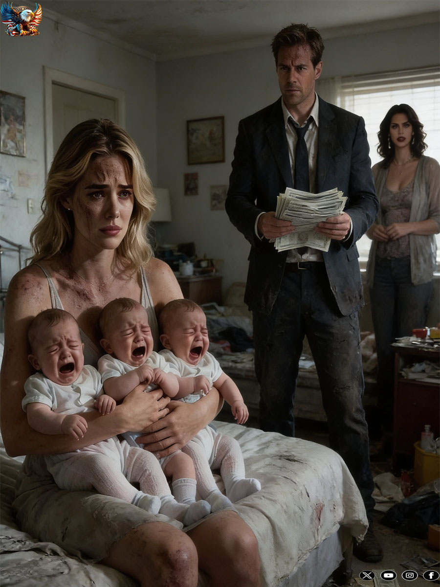 After I gave birth to our triplets, my husband filed for divorce. He called me a “scarecrow,” blamed me for ruining his image as CEO, and started bragging about his affair with his secretary…