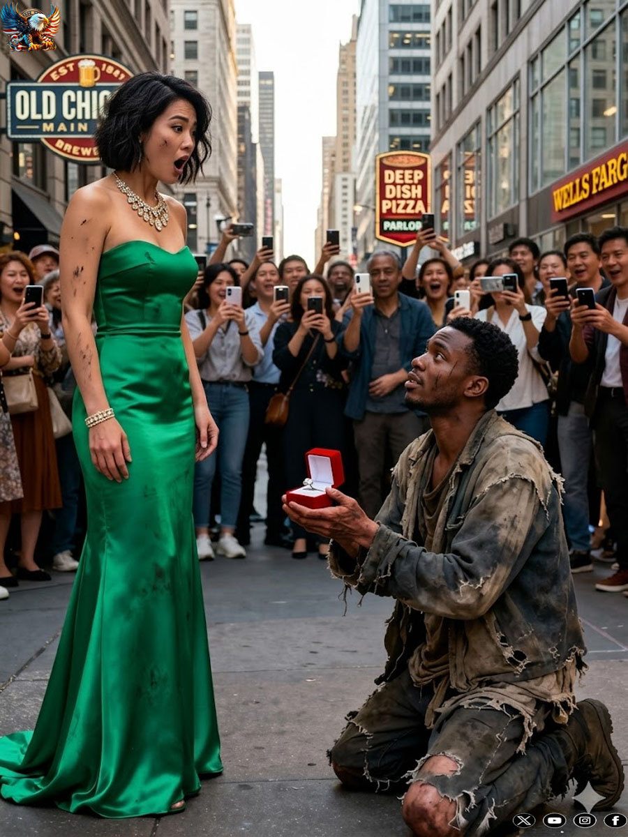 “Please, marry me,” a billionaire single mother begged a homeless man — but his condition left her stunned…