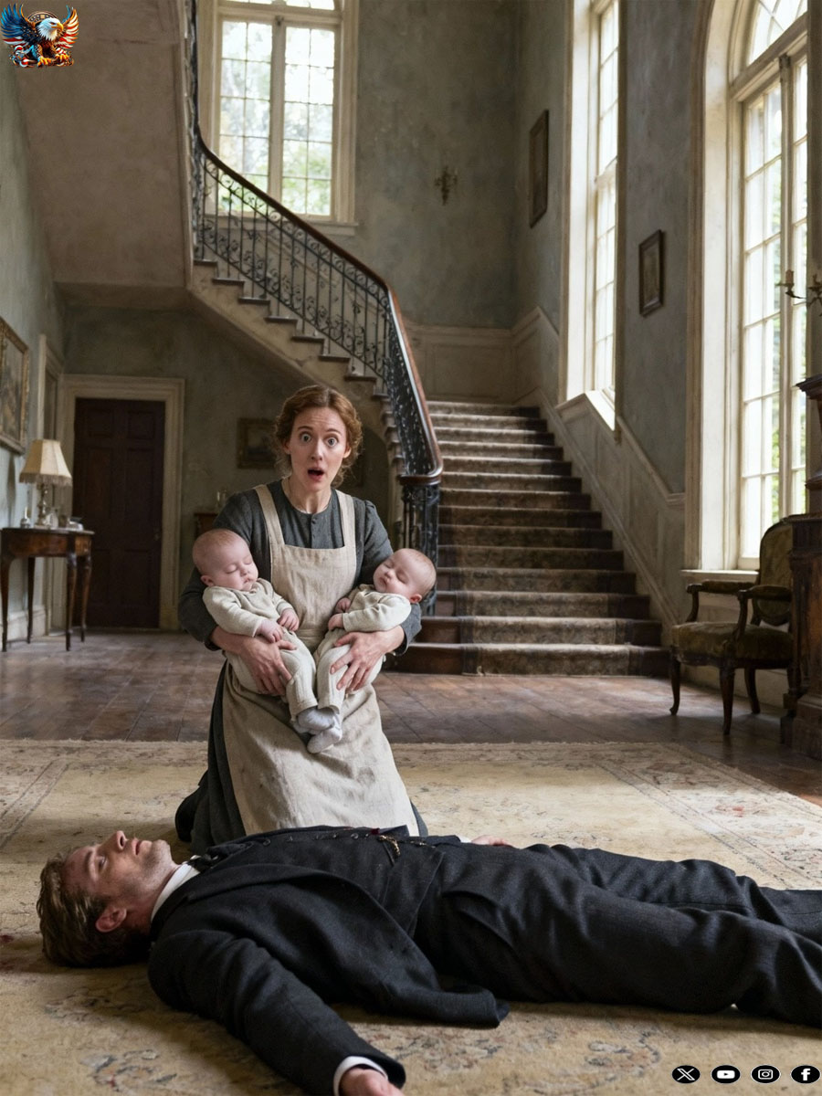 After falling down the stairs, the boss pretended to be unconscious… what the nanny did made him cry.