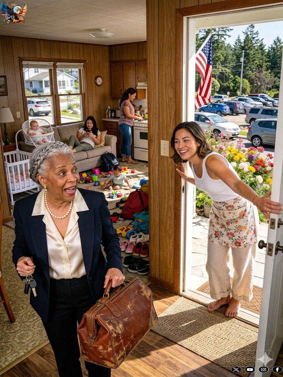 She arrived at her seaside home to rest, and her daughter-in-law greeted her with an icy smile: “There’s no space for extra guests,” never imagining that humiliation would uncover a much darker betrayal.