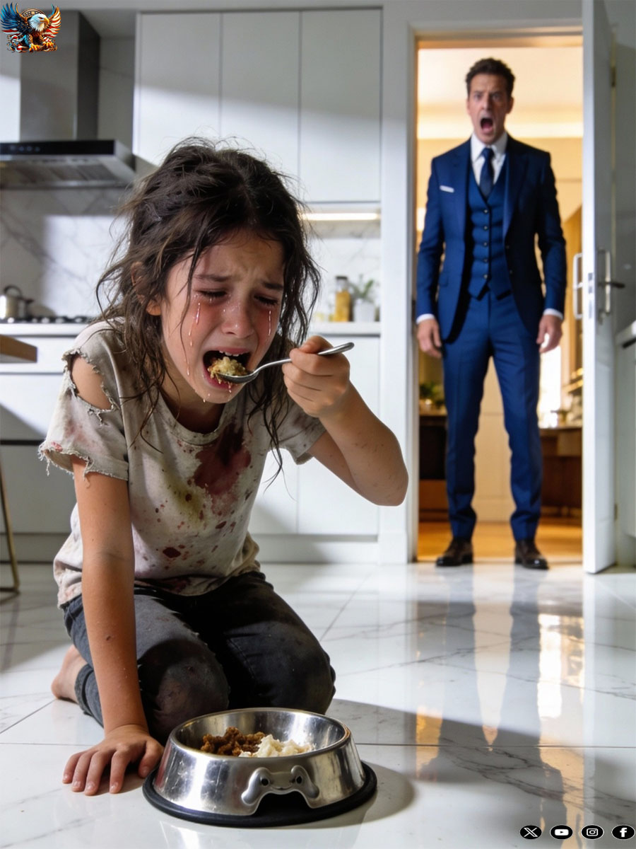 A millionaire finds his daughter eating the dog’s food and is horrified to discover why..