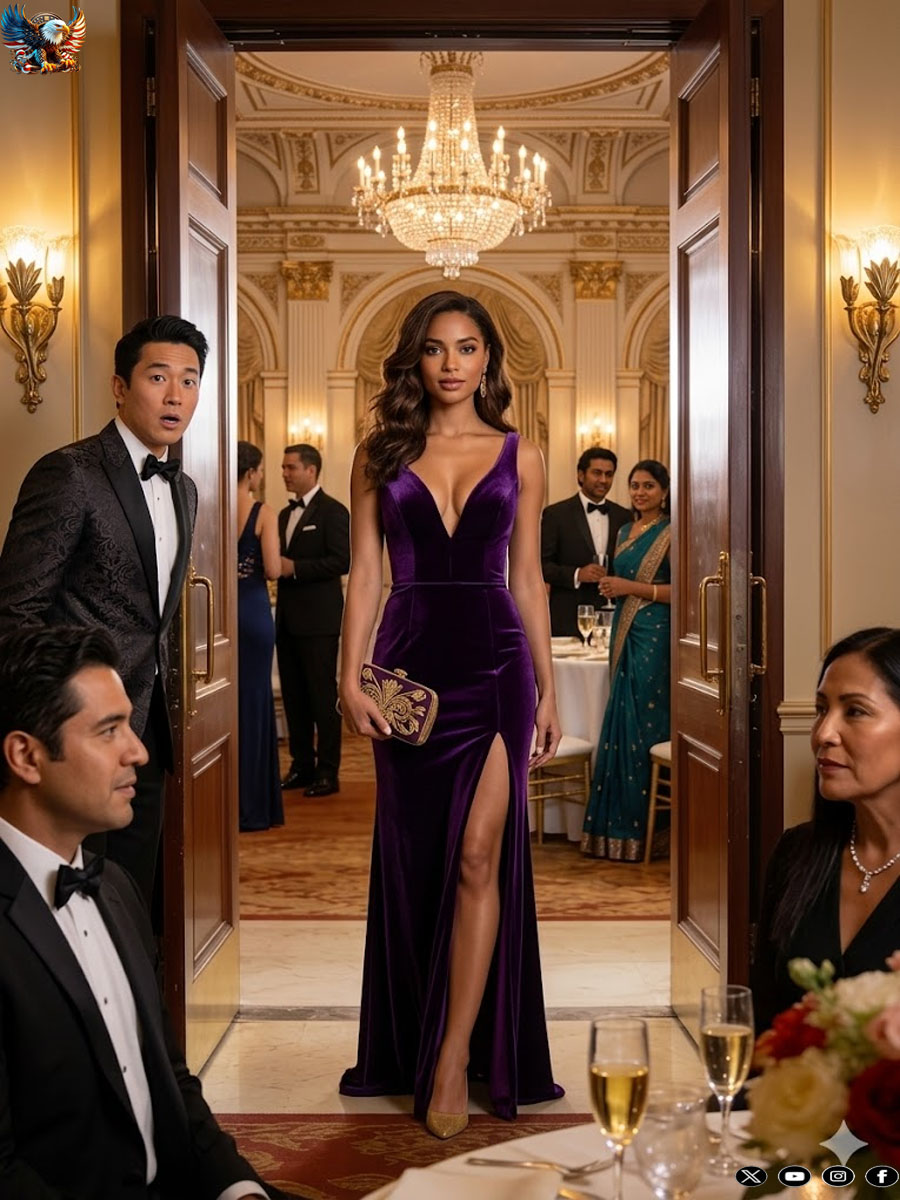 “My husband bu:rned my only decent dress so I couldn’t attend his promotion party. He called me an “embarrassment.” But when the grand ballroom doors opened, I appeared in a way he never expected—and that night destroyed his world completely.