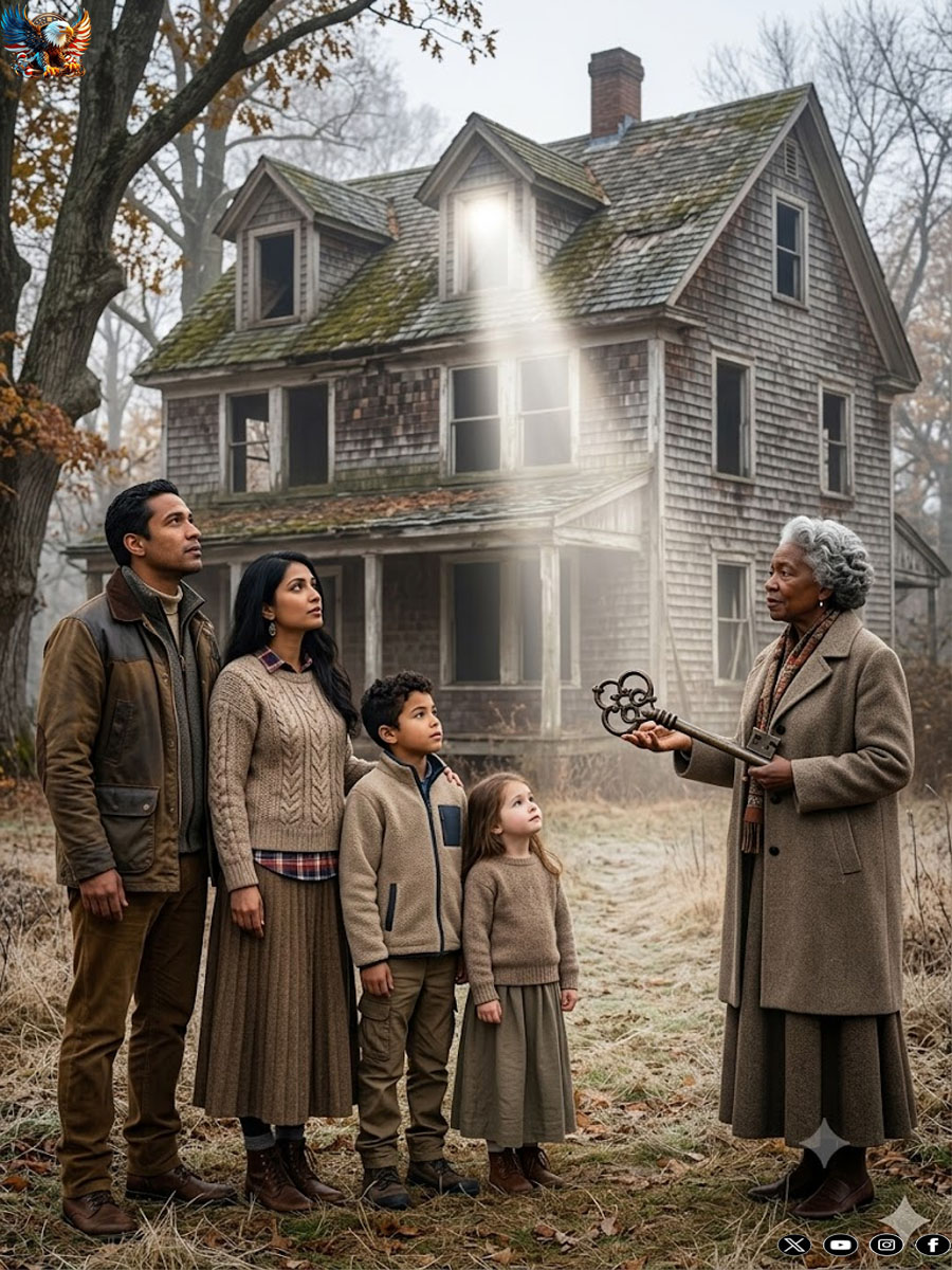 The In-Laws Laughed as They Handed the BLACK WOMAN the Abandoned House — Not Knowing It Was Made of GOLD