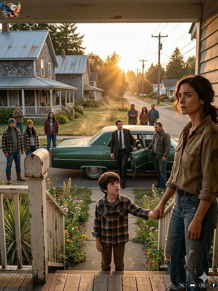 Ten years of raising a child without a father – The whole village ridiculed me, until one day a luxury car stopped in front of my house and the child’s biological father made everyone cry