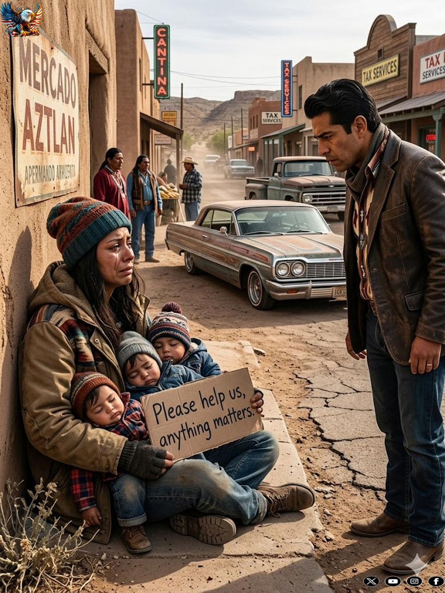 “A millionaire saw his ex-girlfriend begging on the street with three children identical to him — what happened next will break your heart.”