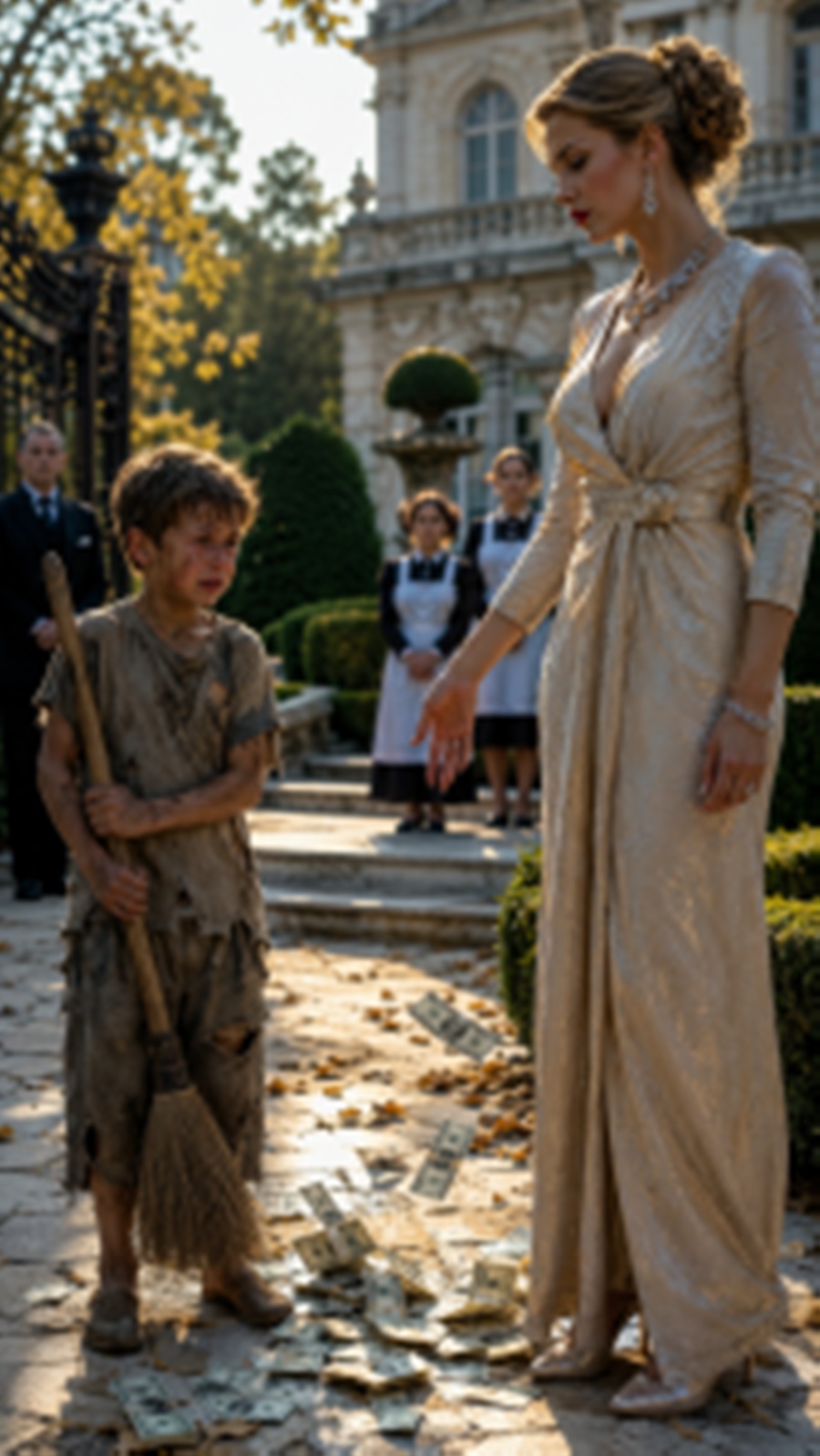 THE GATES OF THE MANSION OPENED, AND THE SECRET OF THE REJECTED CHILD DESTROYED EVERYTHING