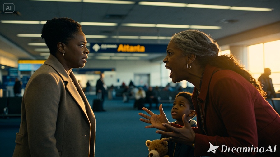 30 Minutes of Airport Humiliation. Then My Stepson Finally Spoke