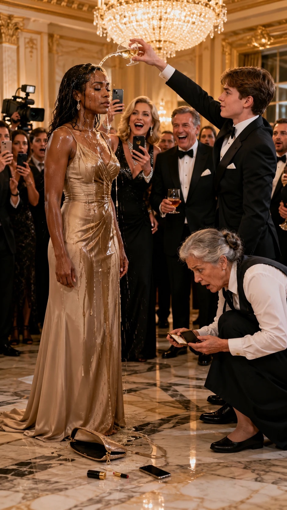 She Let the Champagne Fall. Then She Made the Whitmores Remember Her Name.