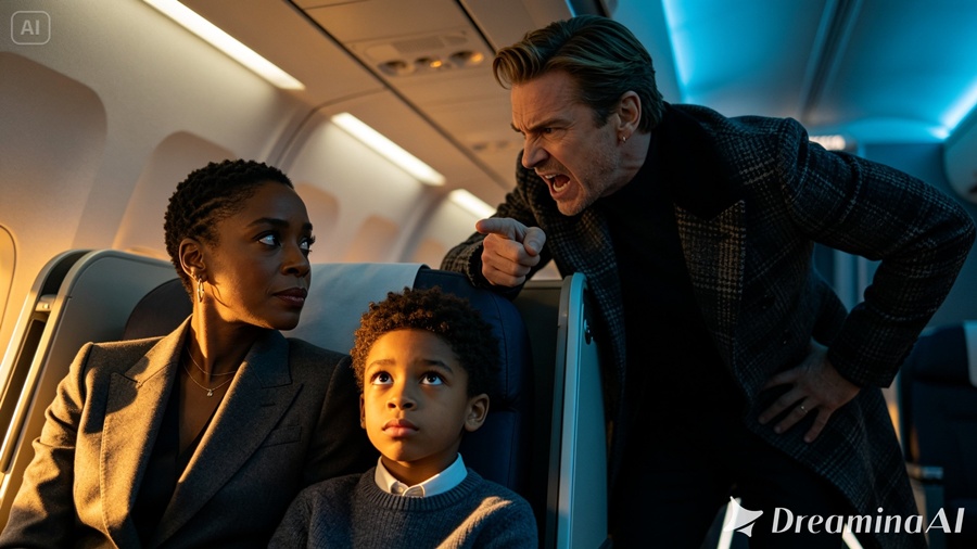 She Spent 10 Minutes Trying To Kick Me Off The Flight. Then My 6-Year-Old Spoke Up