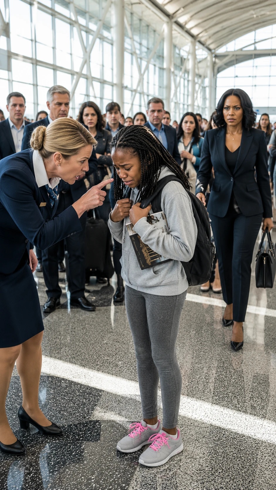 The Girl They Humiliated at Gate B23 Was Not Alone. Her Mother Held the Signature That Could Destroy Them.