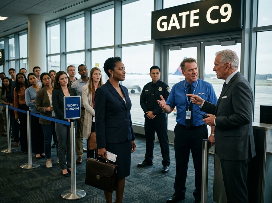 The Passenger He Underestimated Had The Termination Email
