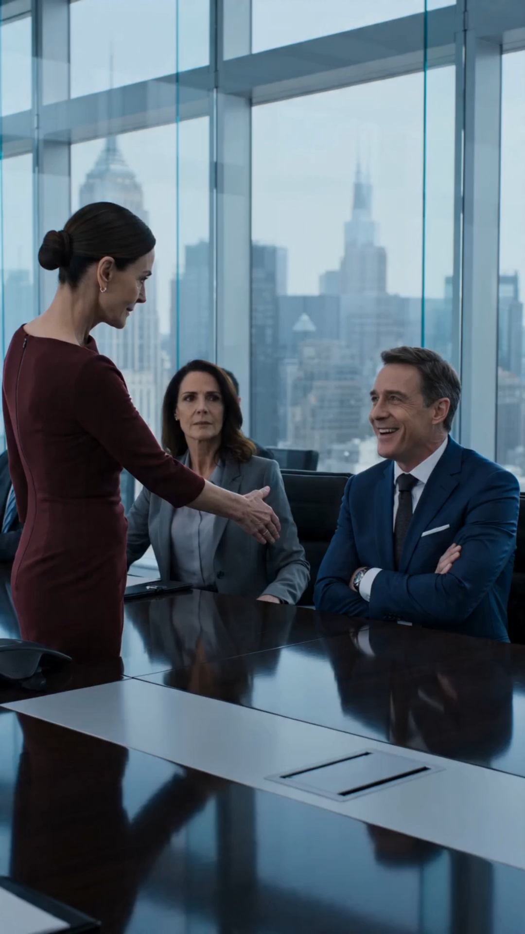 The Director Refused to Shake the Woman’s Hand in Front of the Board—Then She Revealed Why She Had Called the Meeting